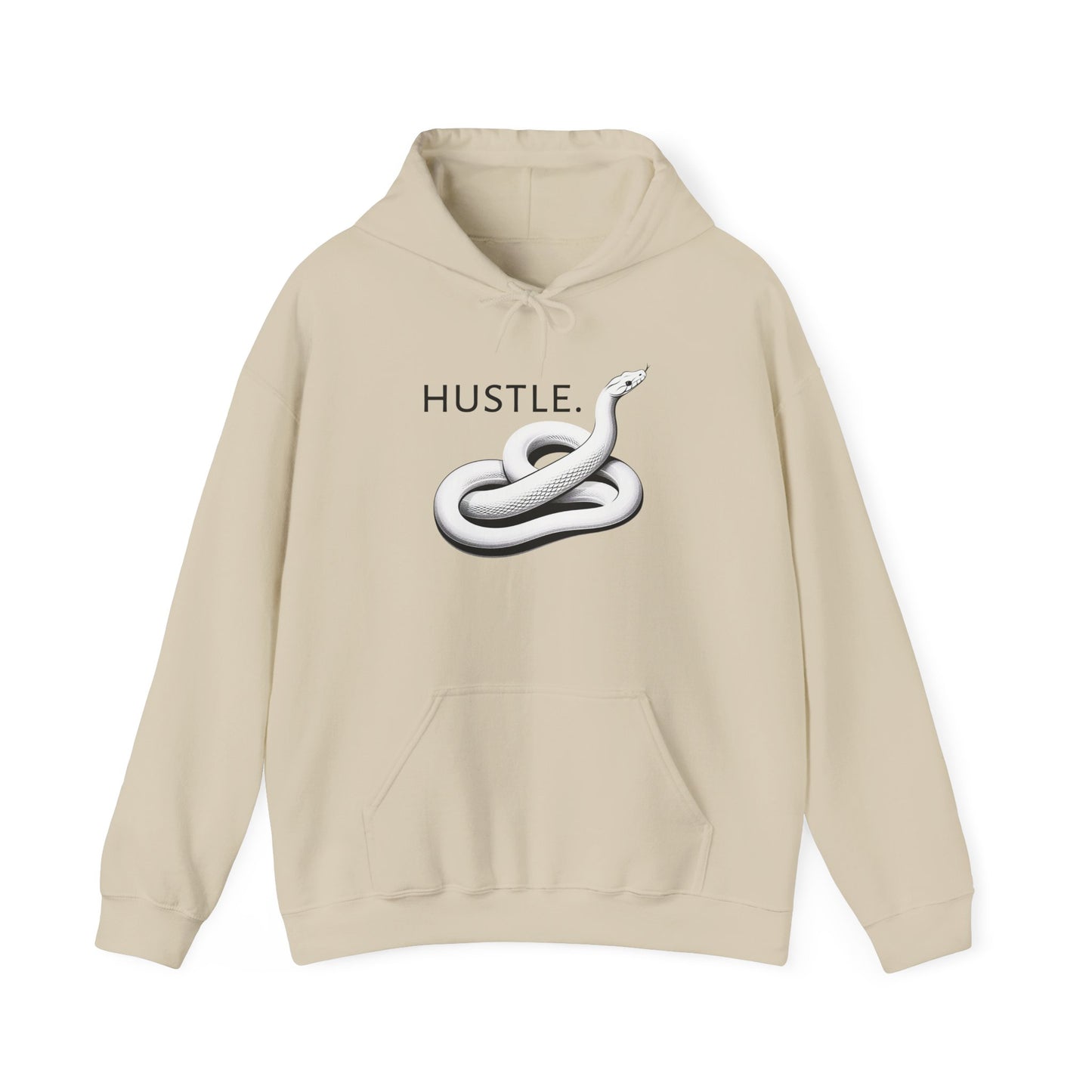Hustle Unisex Heavy Blend Hoodie - Motivational Sweatshirt for Go-Getters