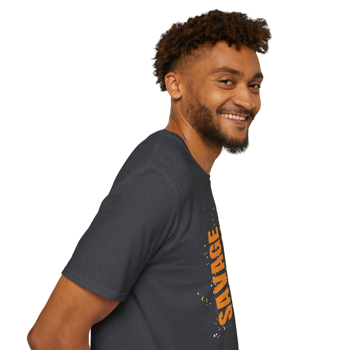 Savage Tiger Unisex Softstyle T-Shirt - Trendy Graphic Tee for Animal Lovers