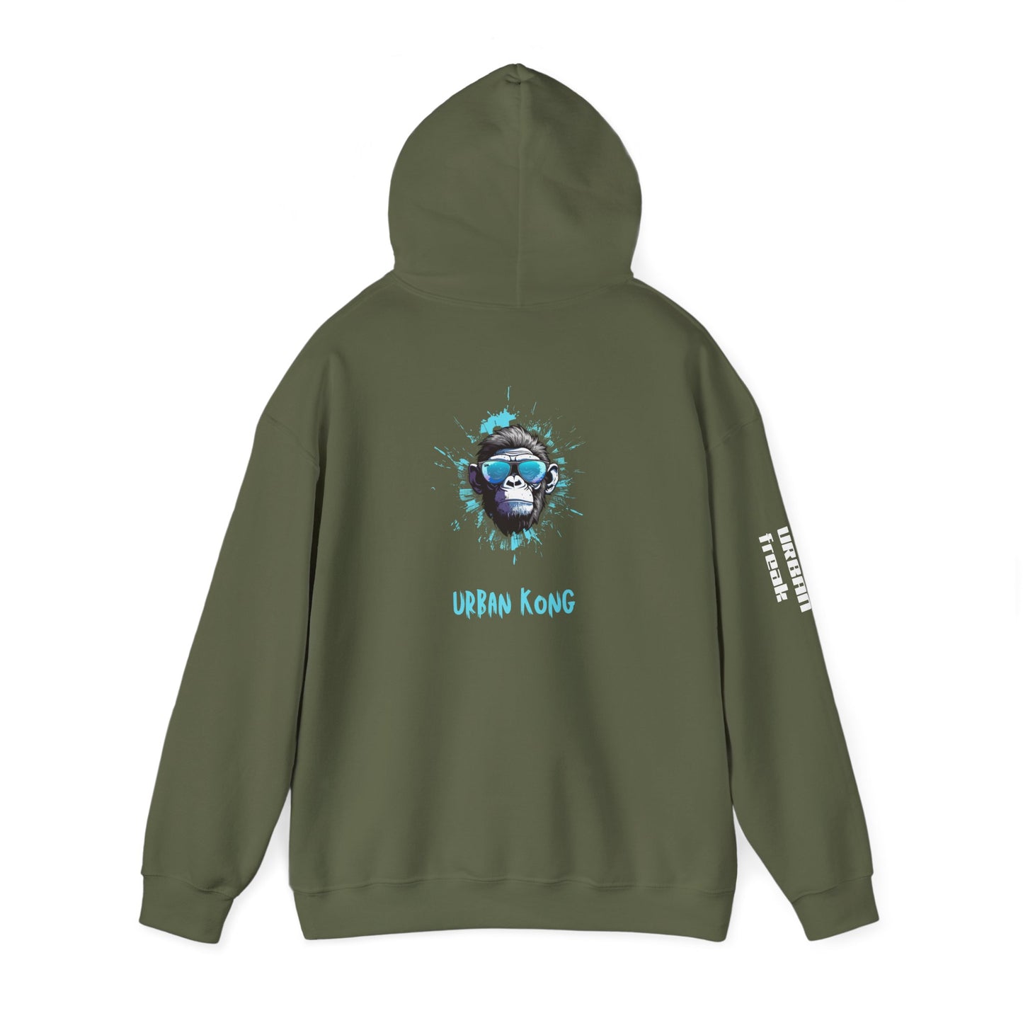 Urban Kong Unisex Heavy Blend™ Hooded Sweatshirt - Casual Streetwear Hoodie for Animal Lovers