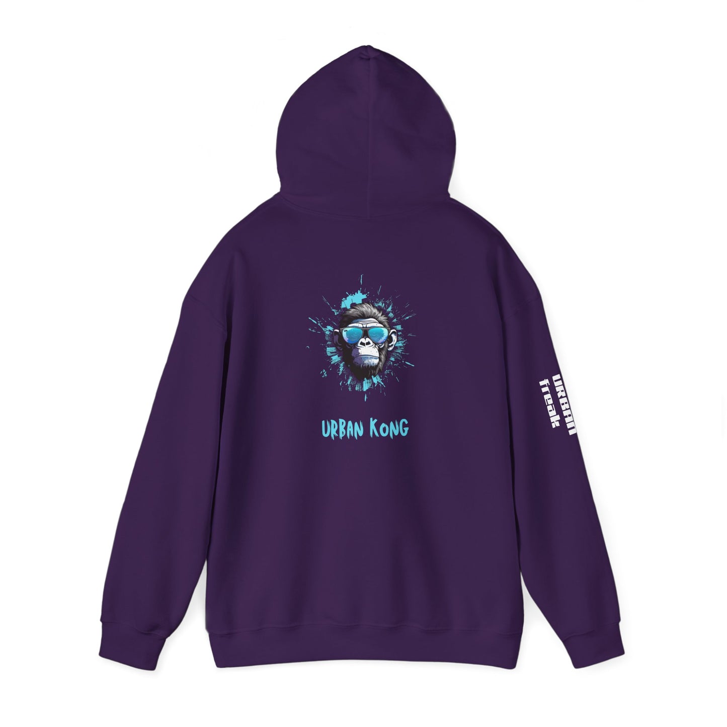 Urban Kong Unisex Heavy Blend™ Hooded Sweatshirt - Casual Streetwear Hoodie for Animal Lovers