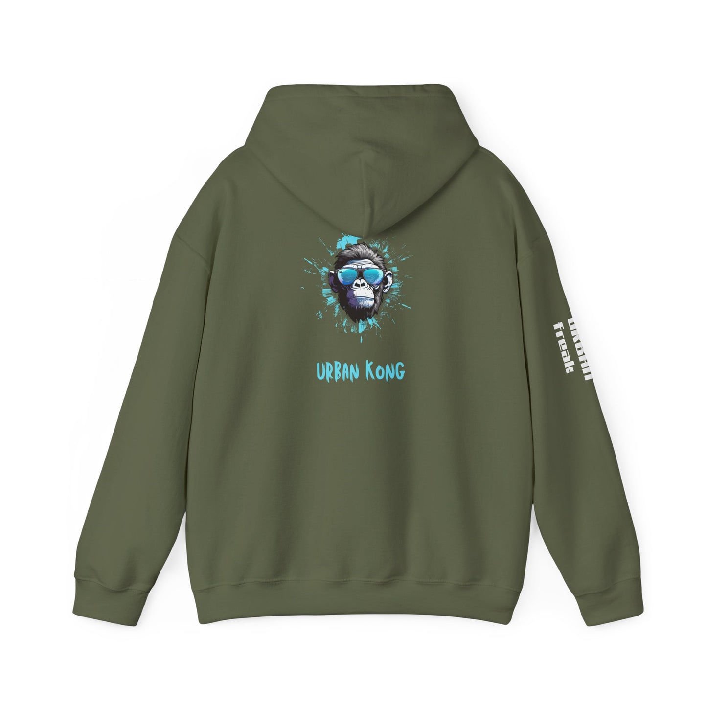 Urban Kong Unisex Heavy Blend™ Hooded Sweatshirt - Casual Streetwear Hoodie for Animal Lovers